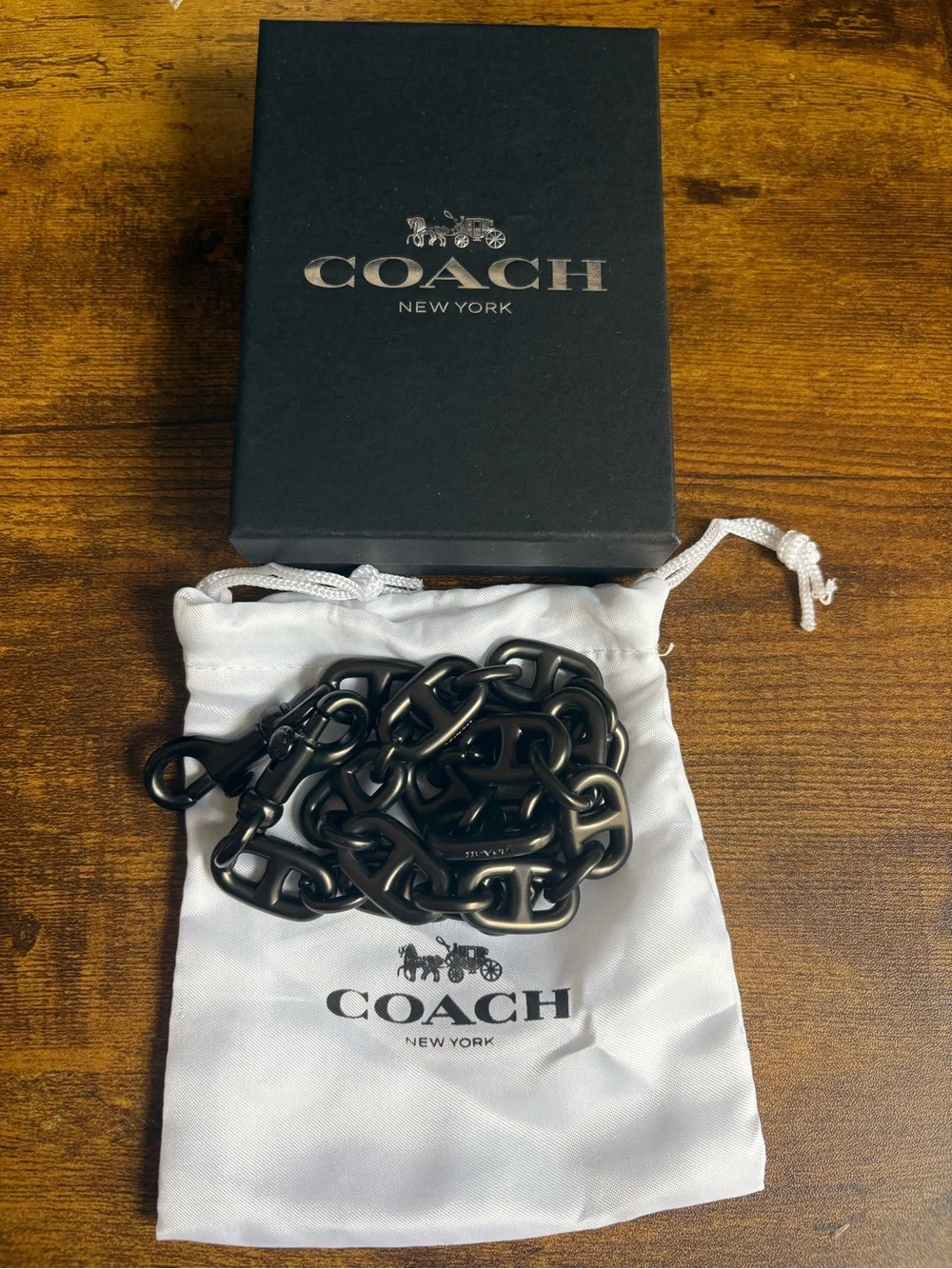Coach Chain Strap